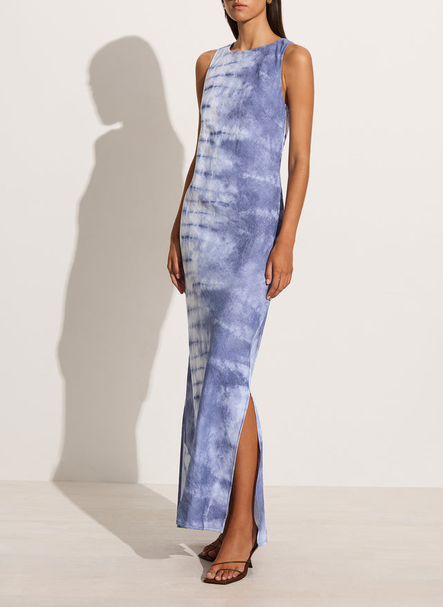 Lobo Maxi Dress Ceira Slate - Final Sale