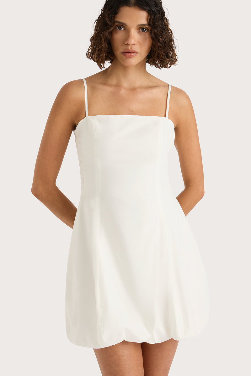 faithfull the brand laura mini dress Lera Mini Dress White