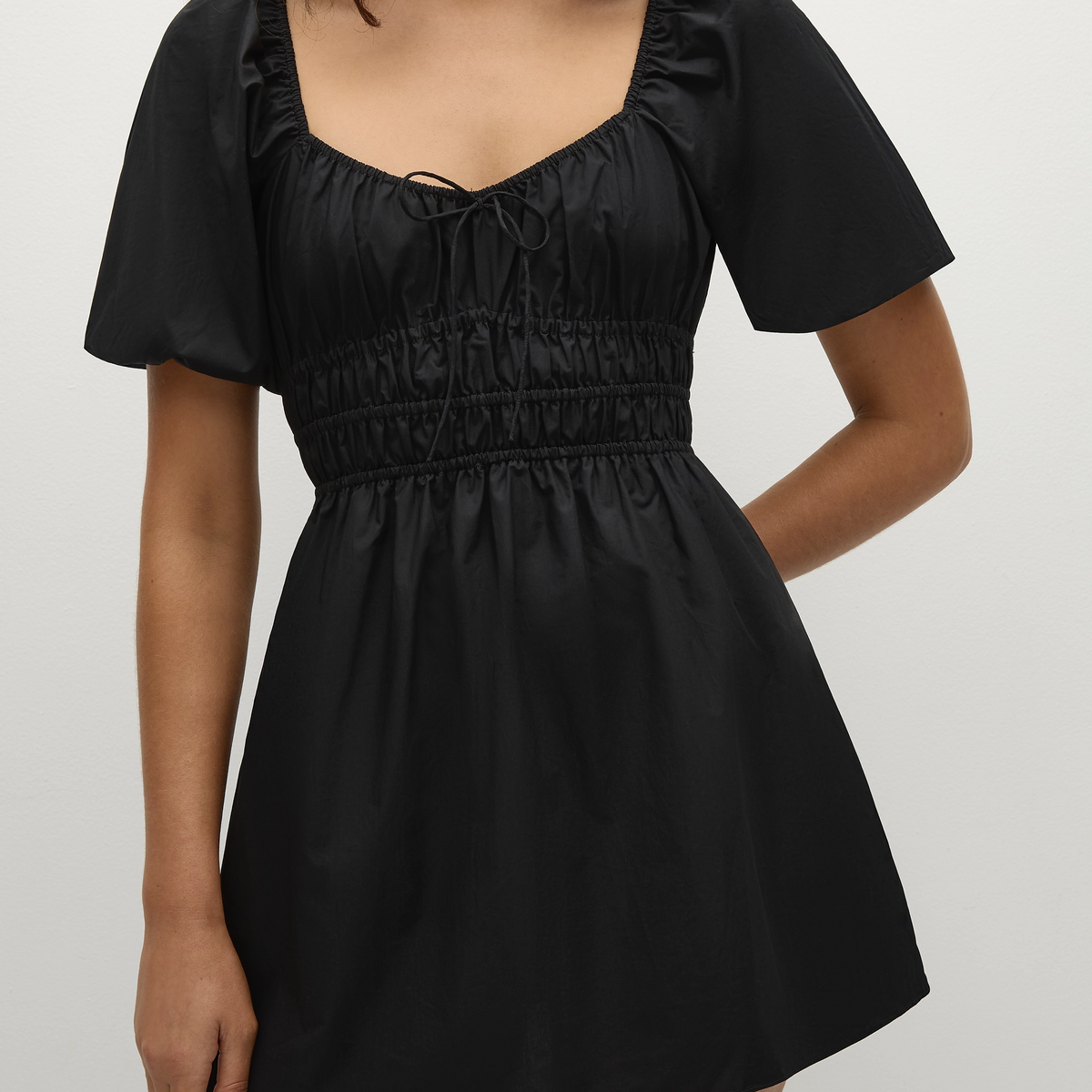 Sophia Mini Dress Black - Faithfull the Brand INT Sophia Mini Dress Black - Faithfull the Brand INT