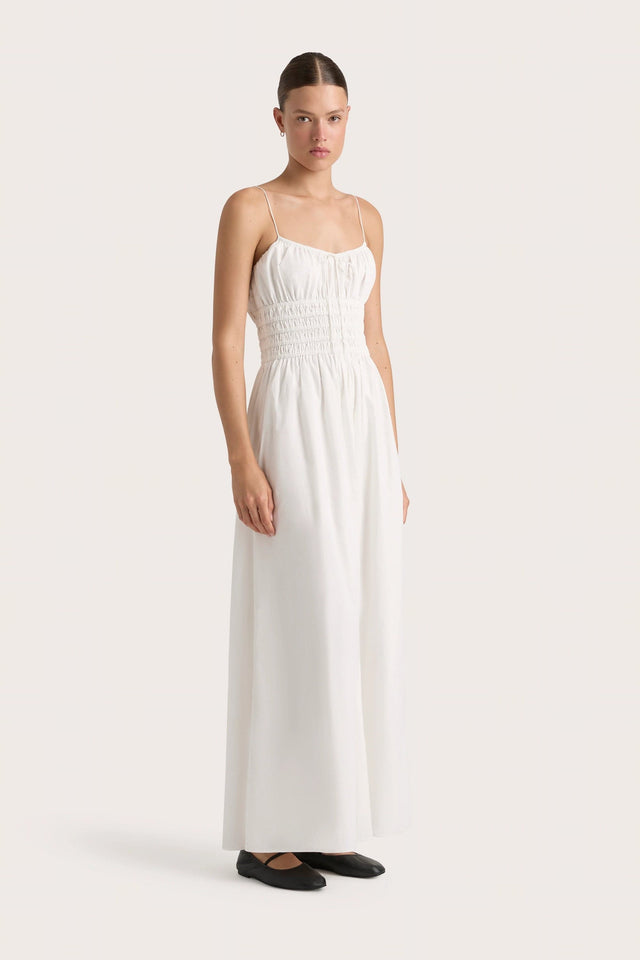 Baia Maxi Dress White