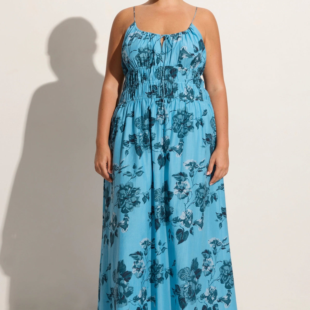 Faithfull the brand rivera midi dress top