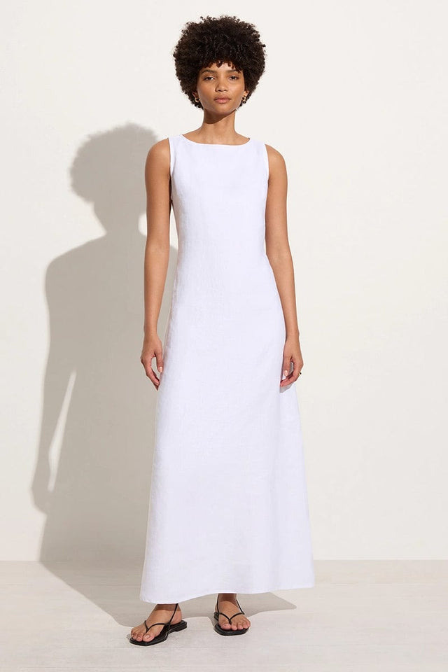 Nahna Maxi Dress White