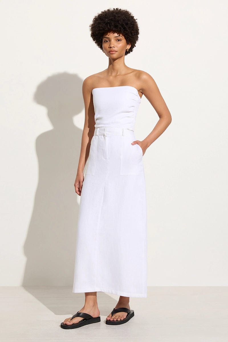 White maxi skirt perth discount