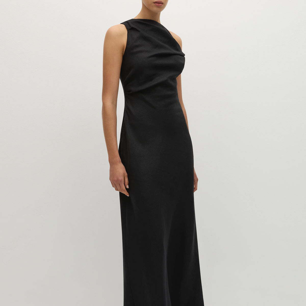 Suis Midi Dress Black - Faithfull the Brand INT Suis Midi Dress Black - Faithfull the Brand INT
