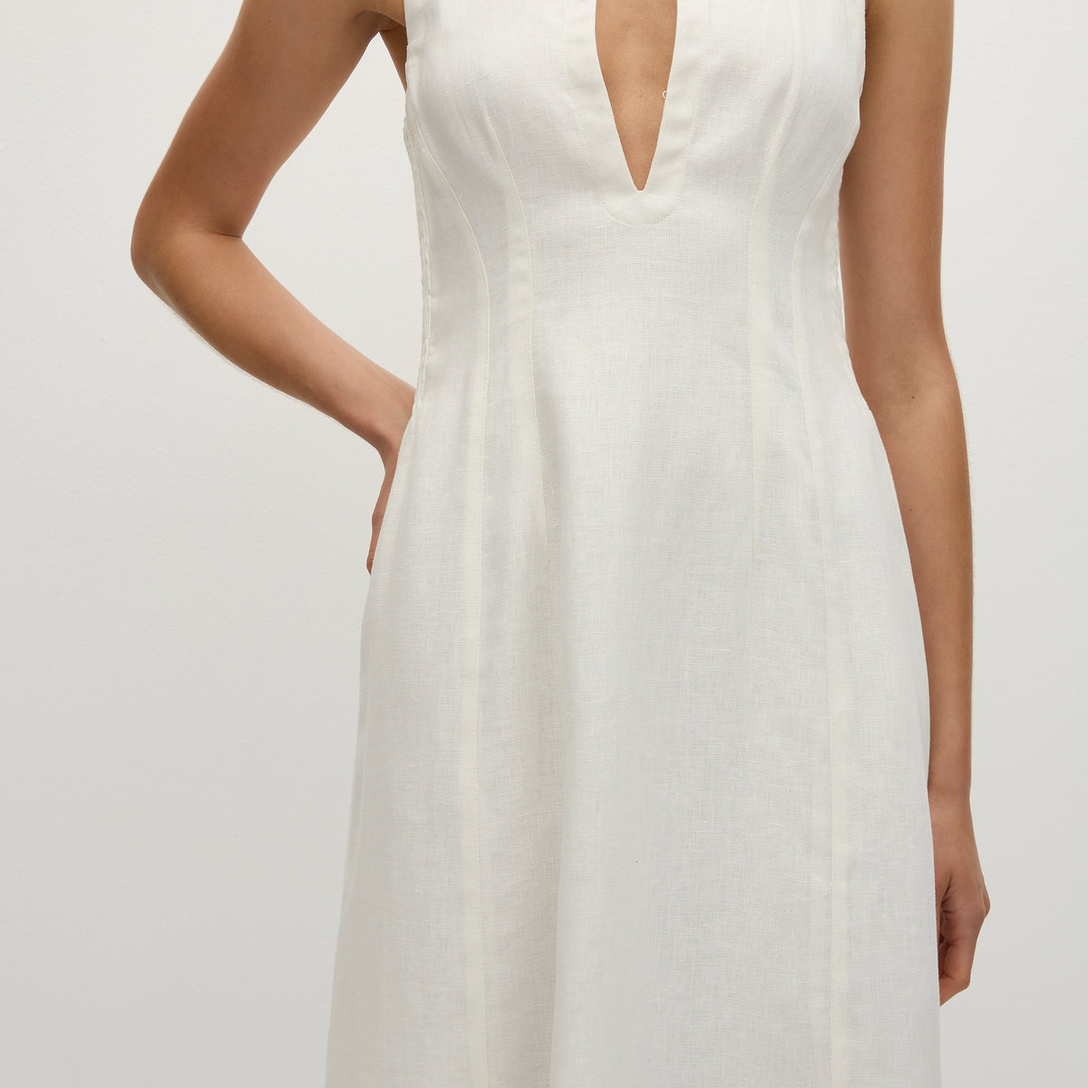melia maxi dress Melia Maxi Dress White