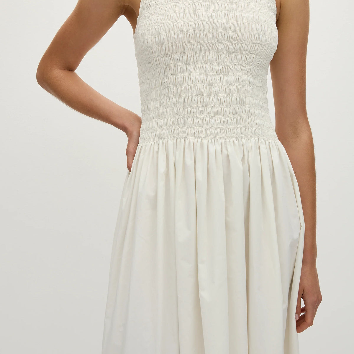 Alena Maxi Dress White