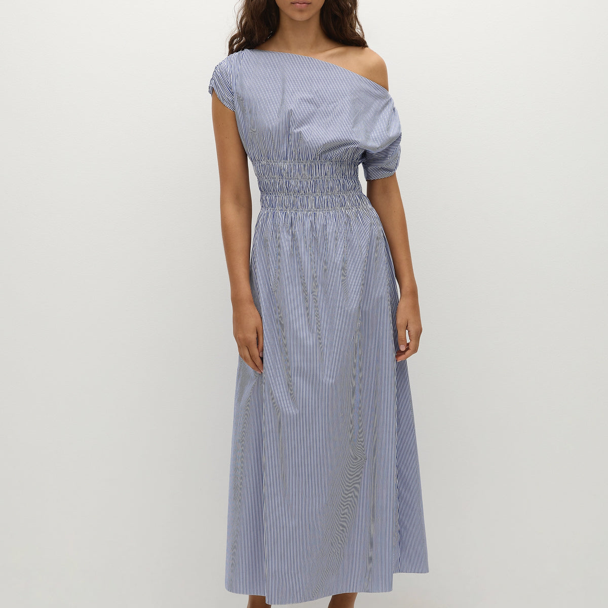 Kara Maxi Dress Helle Stripe Vintage Navy
