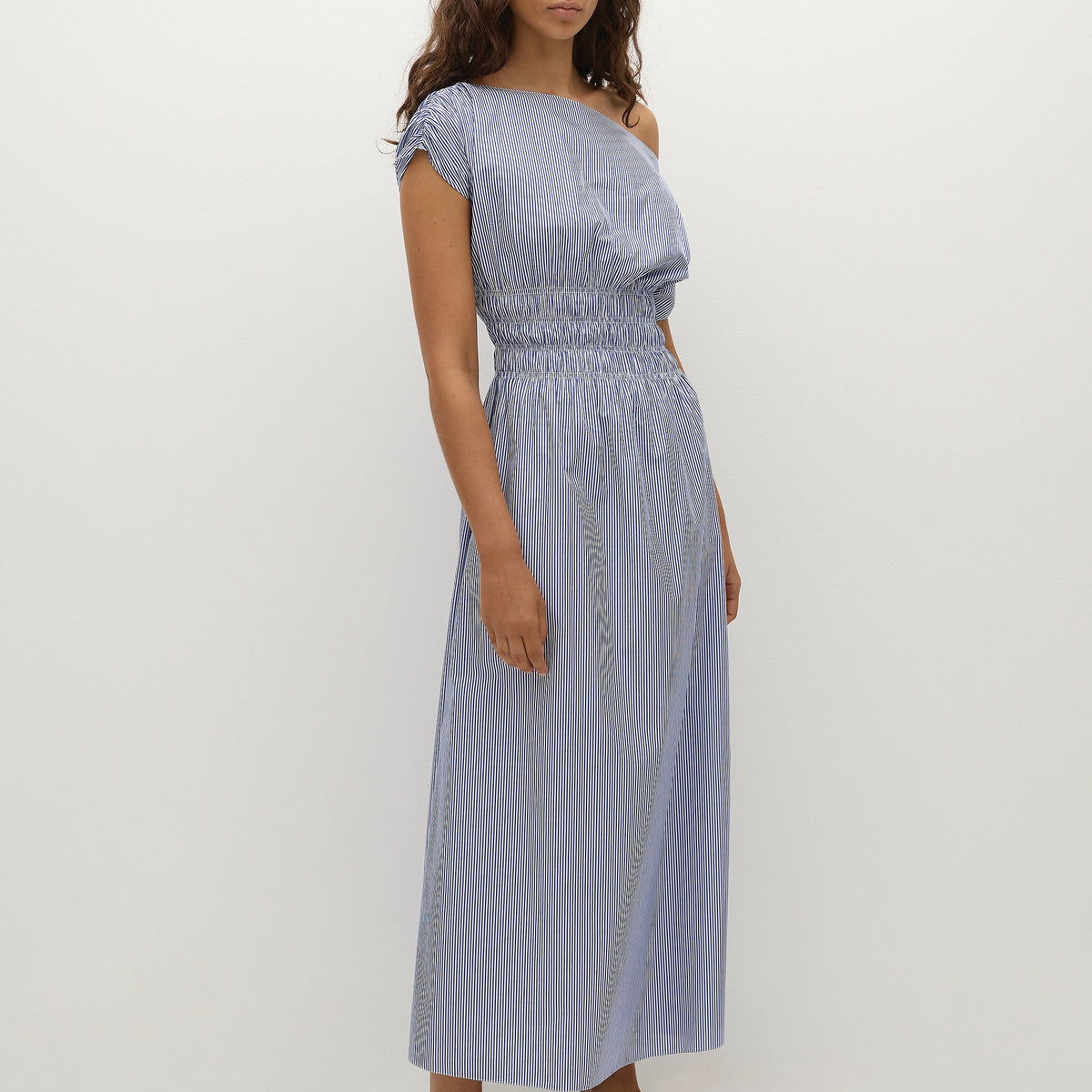 Kara Maxi Dress Helle Stripe Vintage Navy