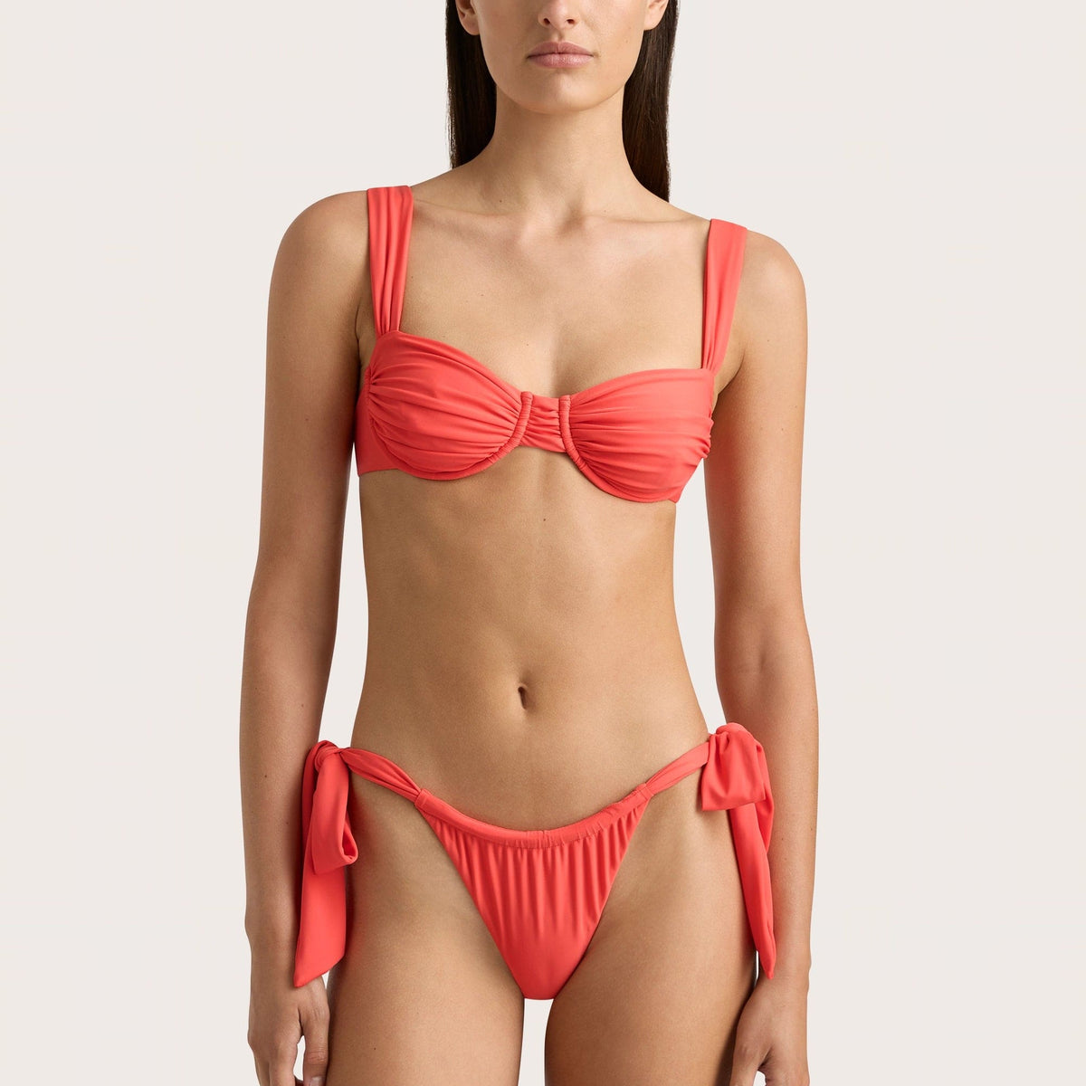 Sol Bikini Top Vermillion - Final Sale – Faithfull the Brand