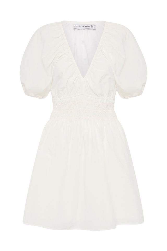 Salone Mini Dress White