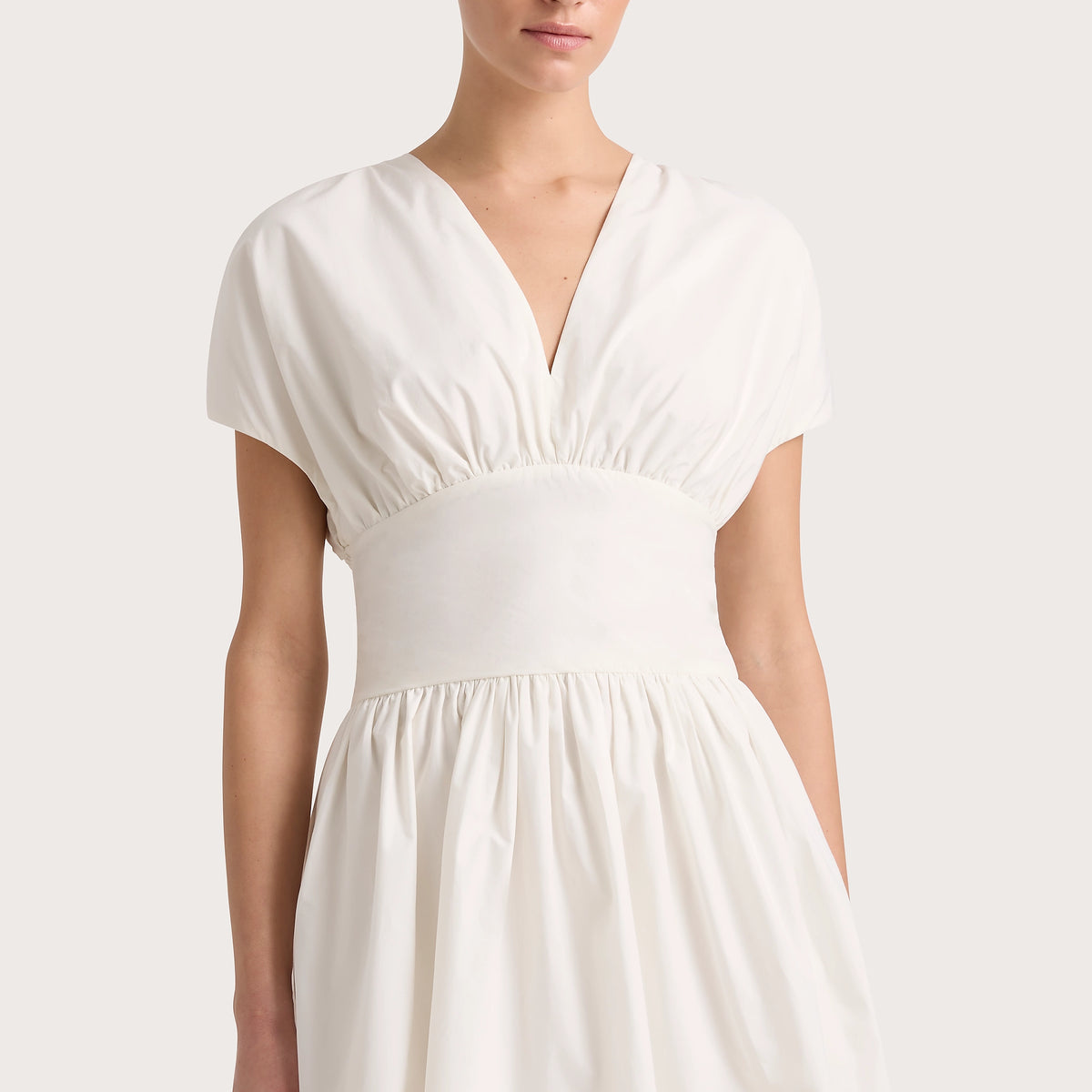 faithfull the brand laurel mini dress Auve Mini Dress White