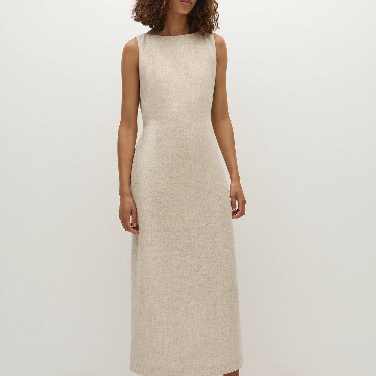 Taylor Midi Dress For Women Casual Loose Fit With Effortless Comfort And Everyday Chic