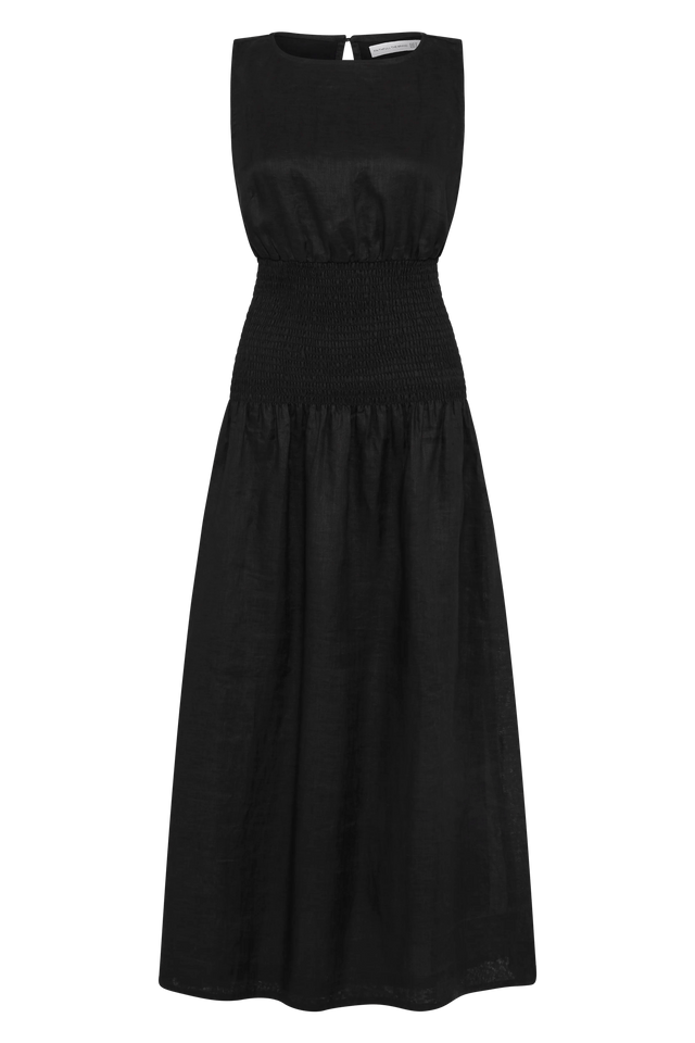 La Canella Midi Dress Black