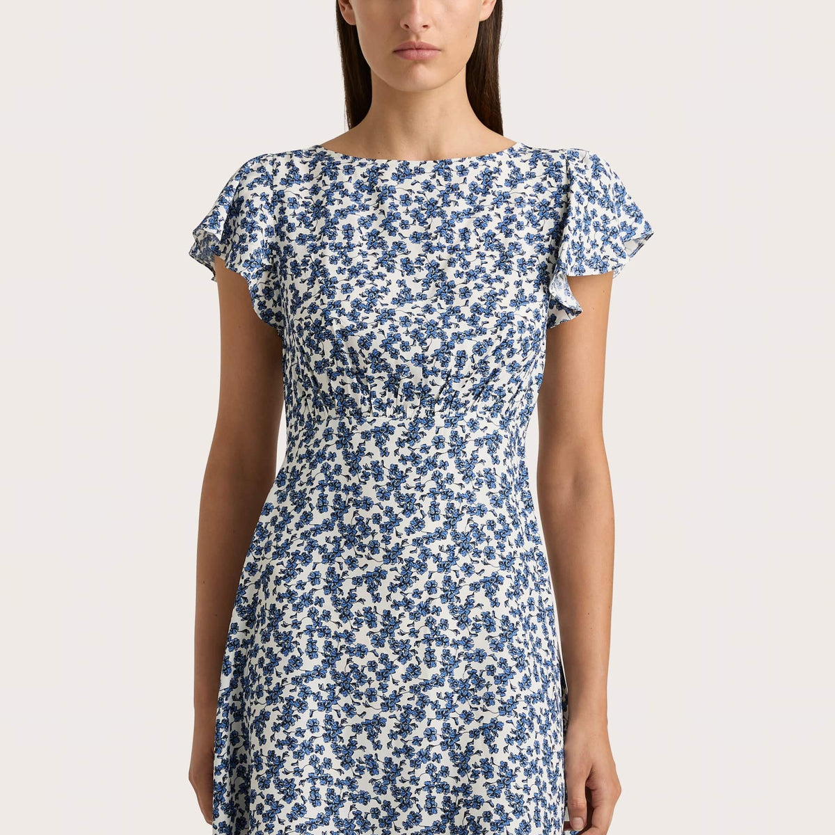 Valras Mini Dress Leilani Mid Blue - Final Sale – Faithfull the Brand