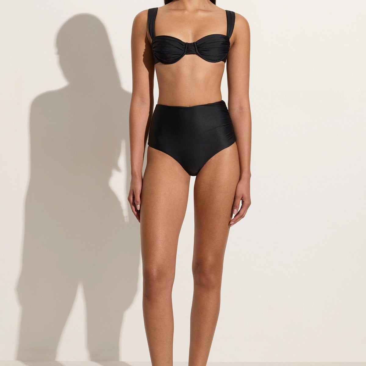 Bibiana Platform Thong - Black
