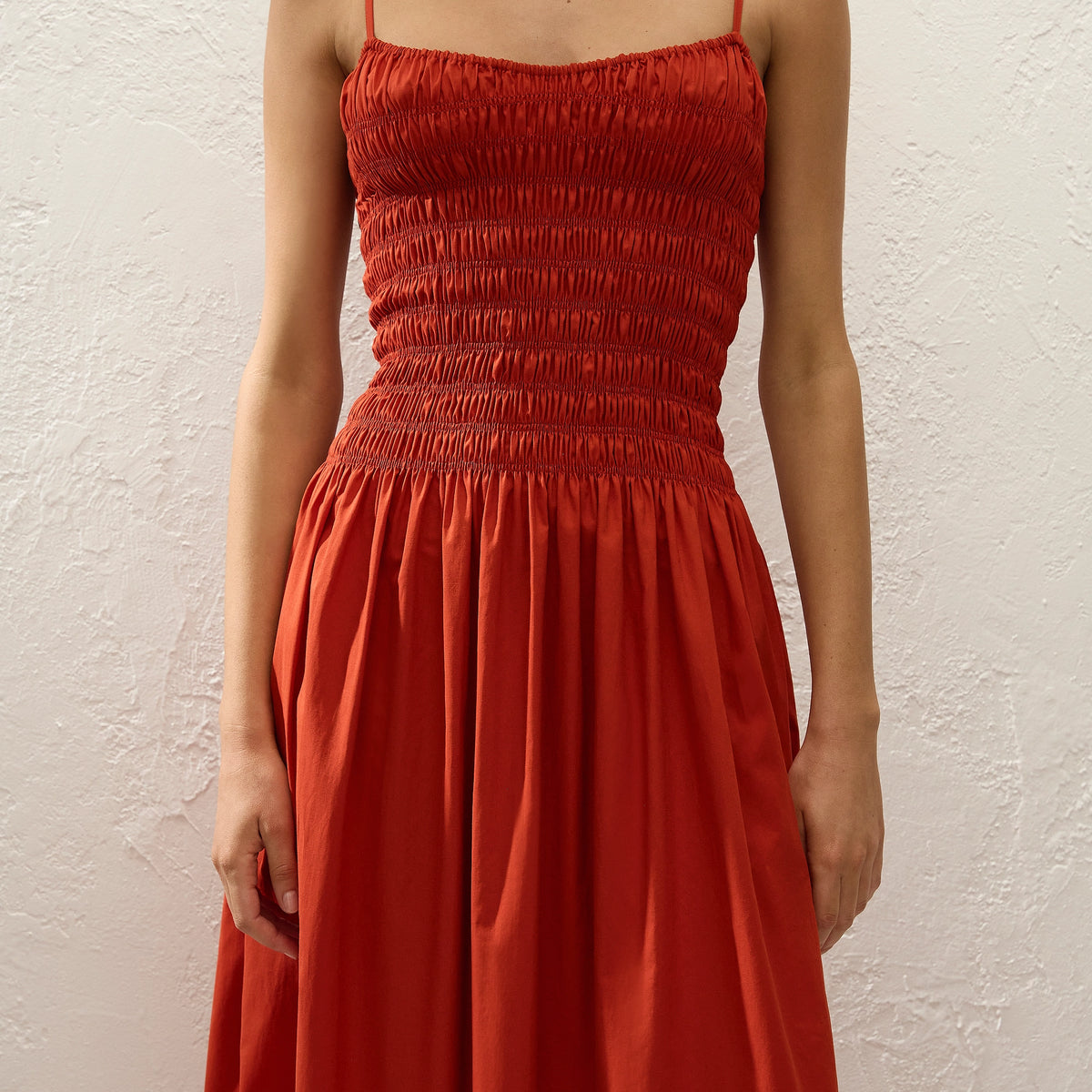 Araceli Maxi Dress Dusty Tomato