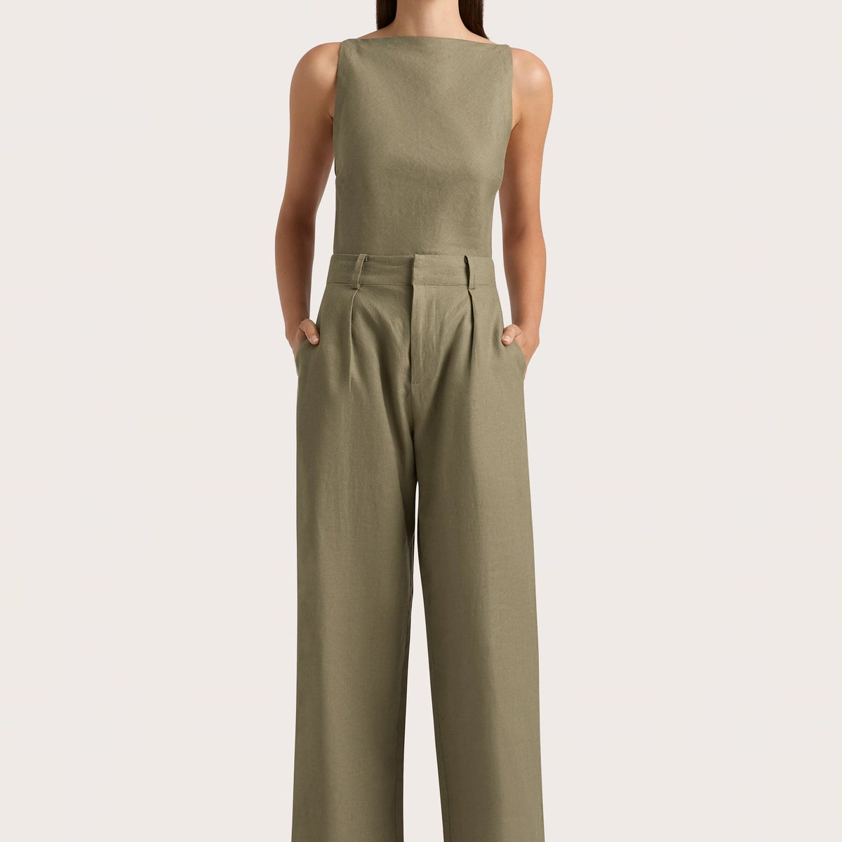 Top Grace Soft Khaki main image 0