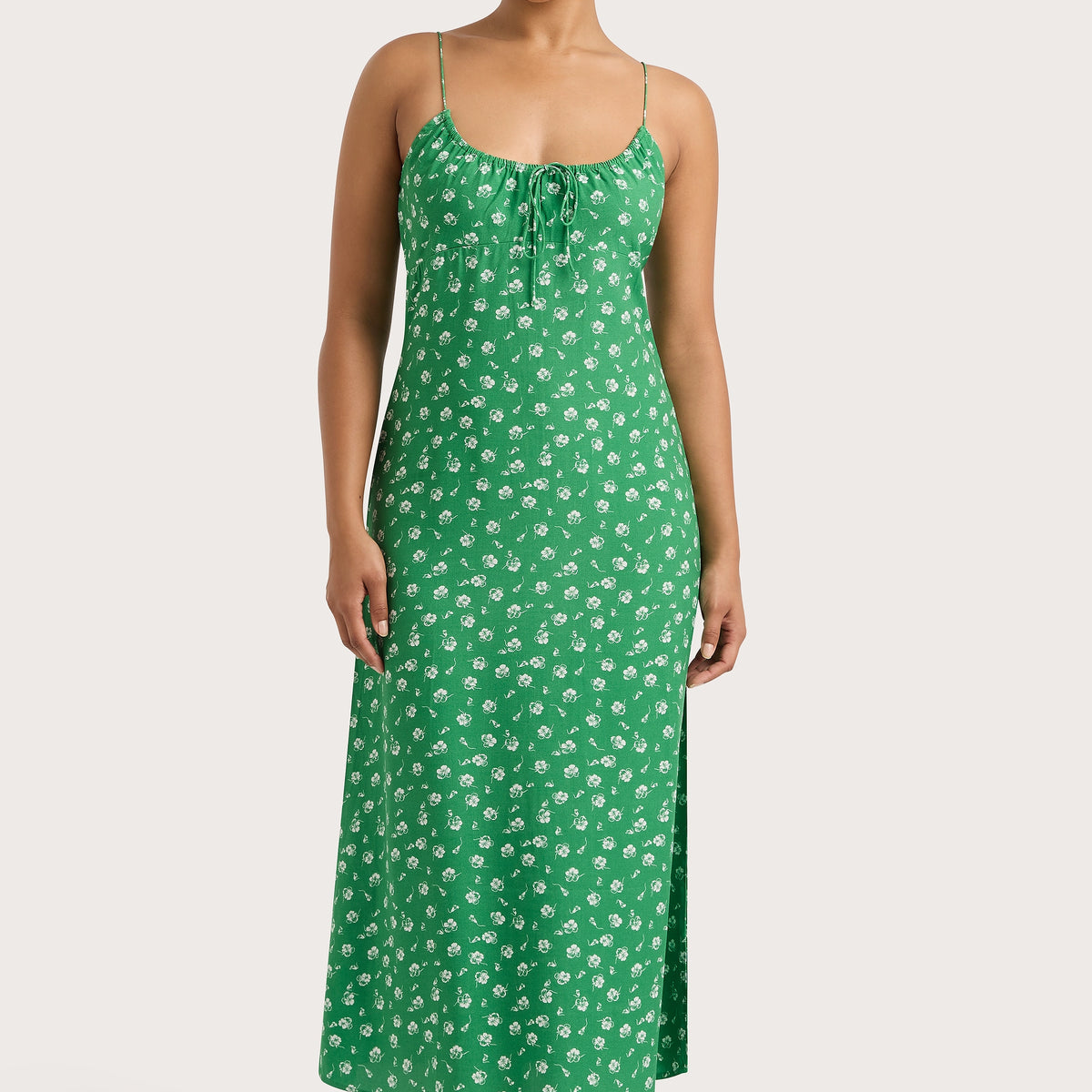 Faithfull | Women's Pau Midi Dress Green