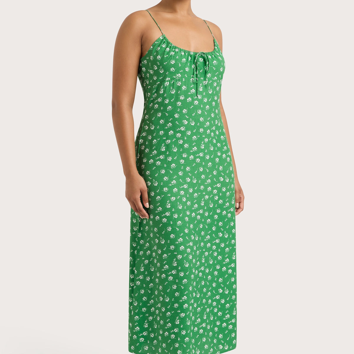 Pau Midi Dress Green