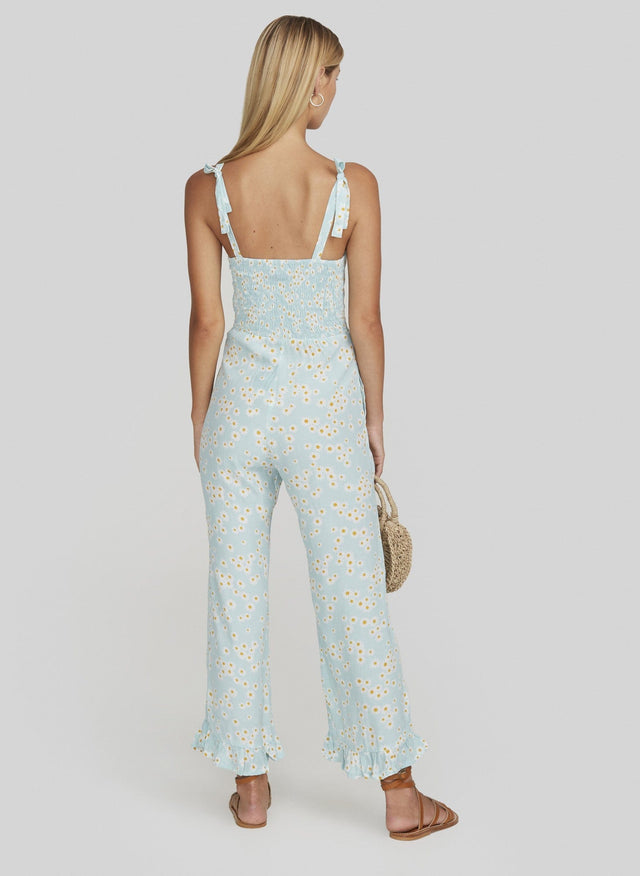 Zhoe Floral Print Frankie Jumpsuit  - Final Sale