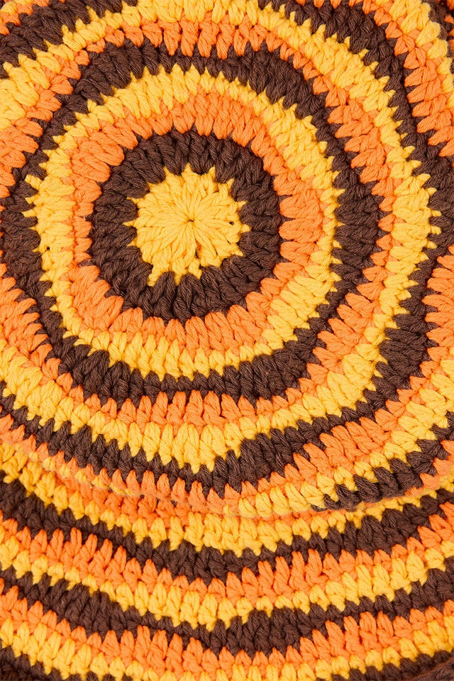 Maddalena Crochet Hat Orange (Exclusive) - Final Sale