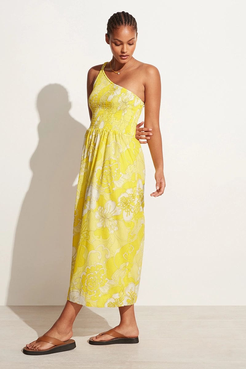 Khalani Midi Dress La Frana Floral Print Final Sale