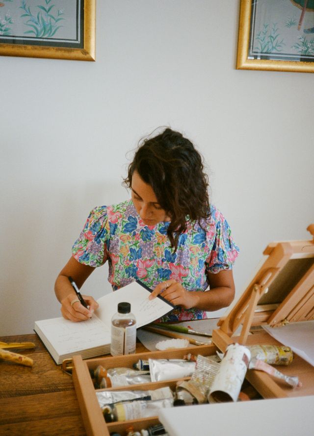 Interview: Painting with Gabrielle Penfold