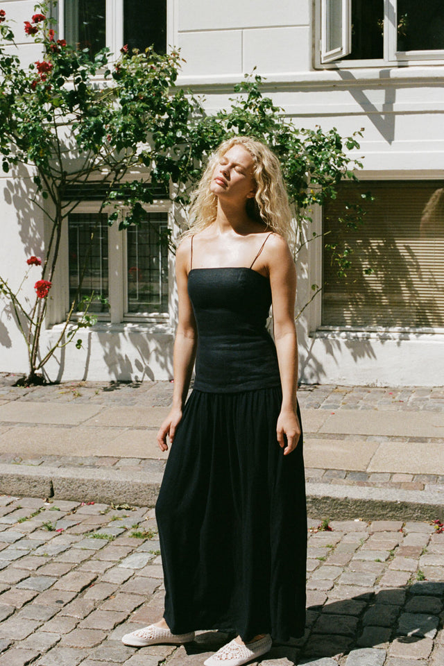 Lenise Maxi Dress Black - Faithfull the Brand INT Lenise Maxi Dress Black - Faithfull the Brand INT