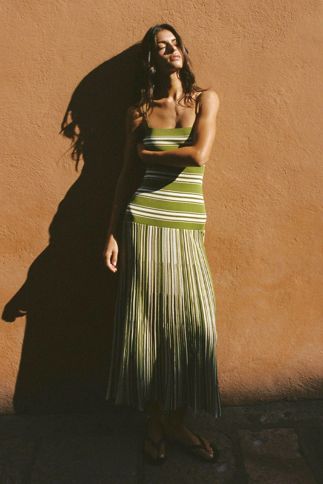 FAITHFULL THE BRAND Esenia Dress in Green - size XL FAITHFULL THE BRAND Esenia Dress in Green - size XL