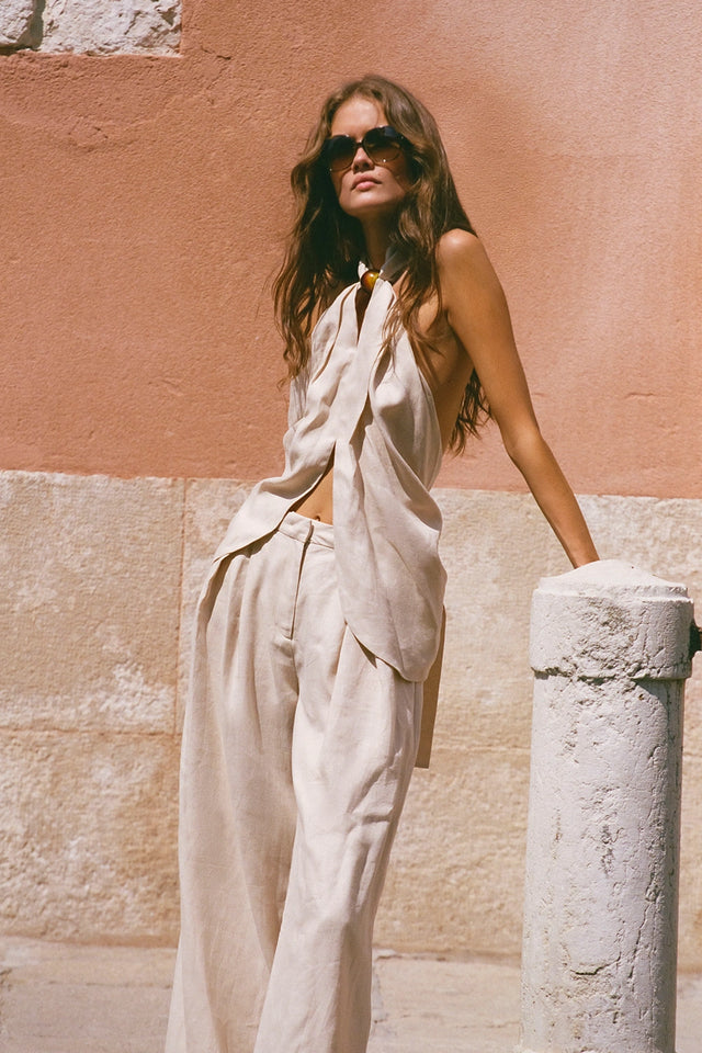 Biba Halter Top Panna