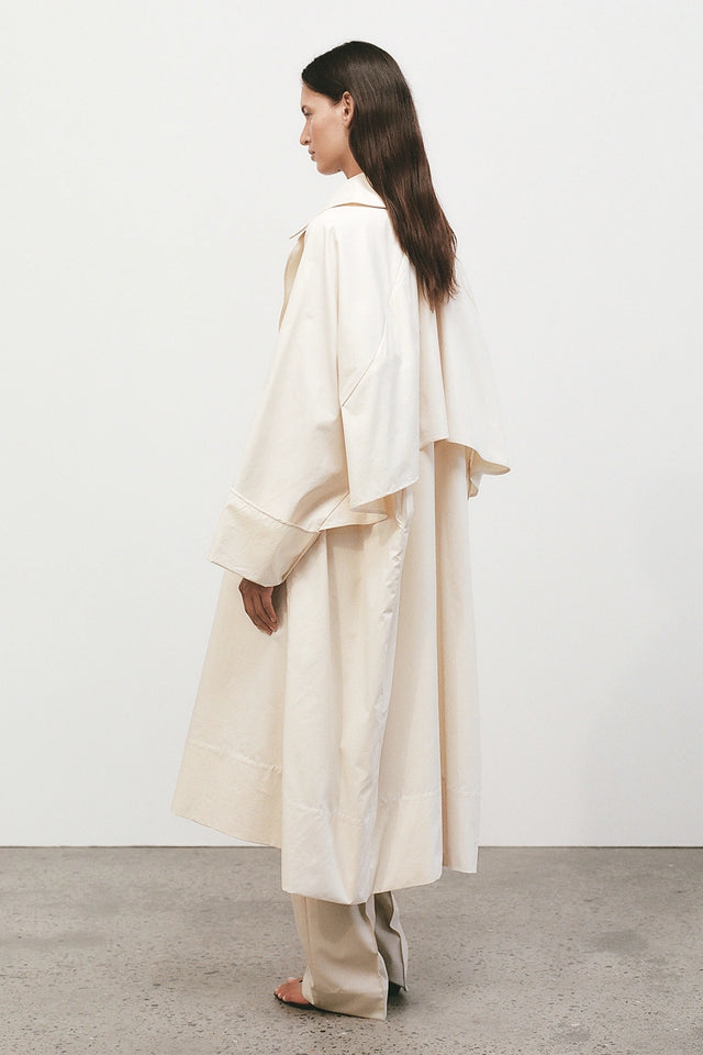 Vanze Coat Off White