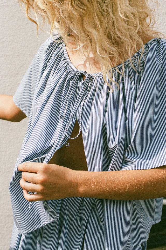 Vintage Navy Stripes
