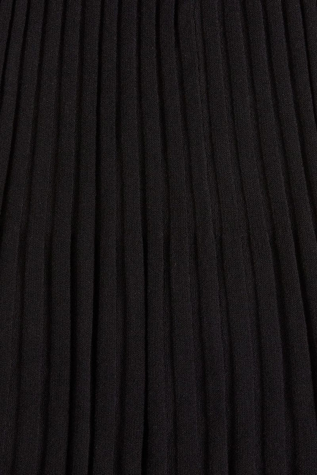 Mona Knit Skirt Black