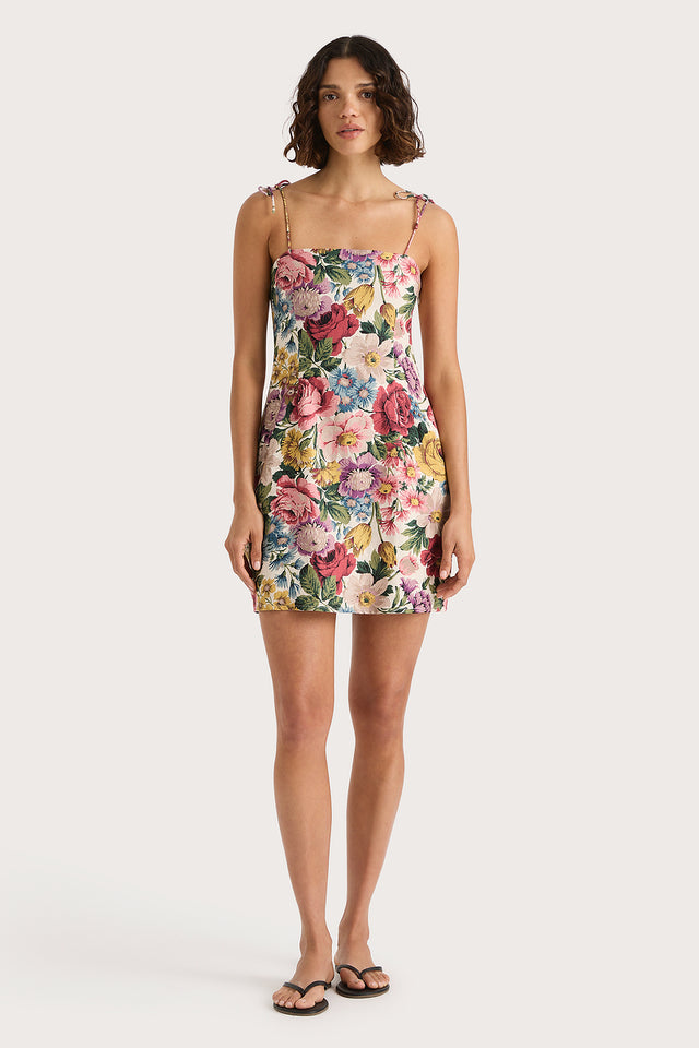 Ysla Mini Dress Colette Floral Multi - Final Sale