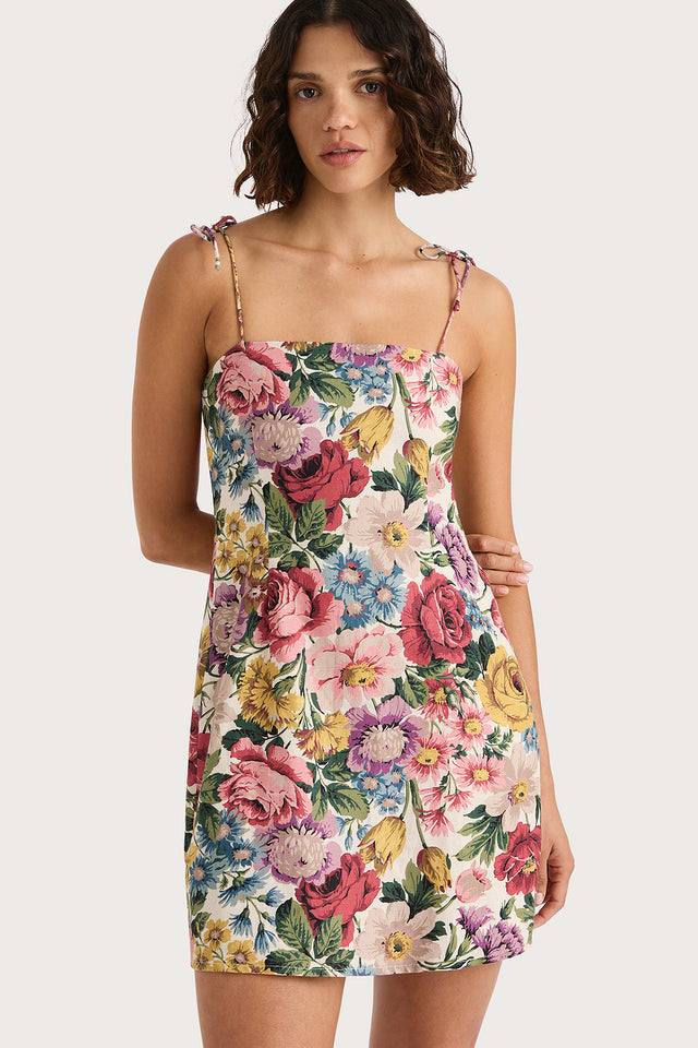 Ysla Mini Dress Colette Floral Multi - Final Sale