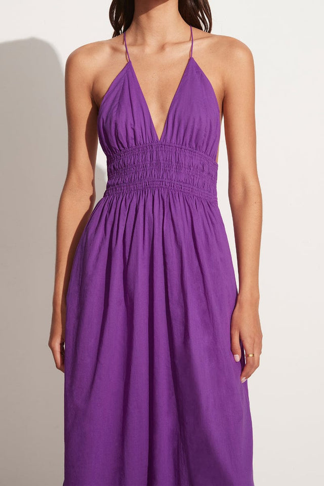 Bisetta Maxi Dress Violet - Final Sale
