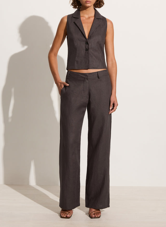 Gabriel Top Charcoal - Final Sale