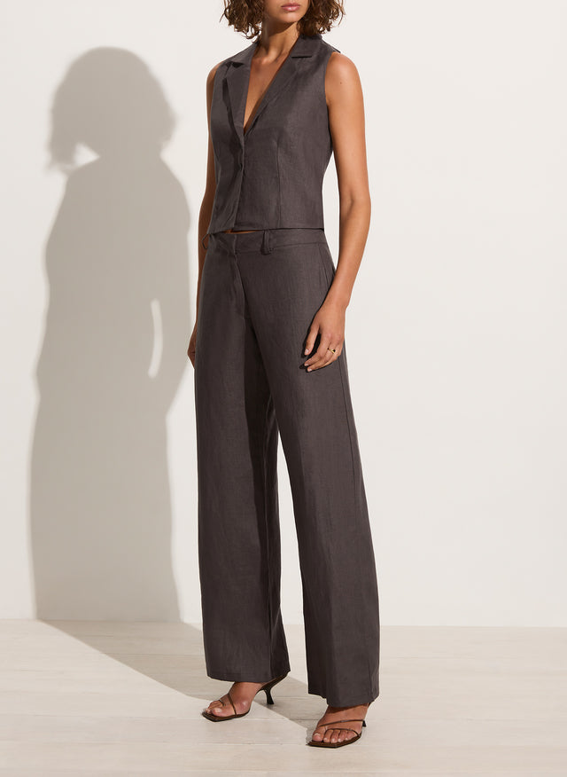 Gabriel Top Charcoal - Final Sale