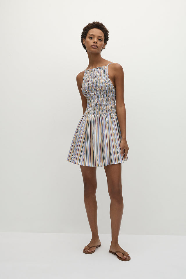 Laia Mini Dress Sifnos Stripe