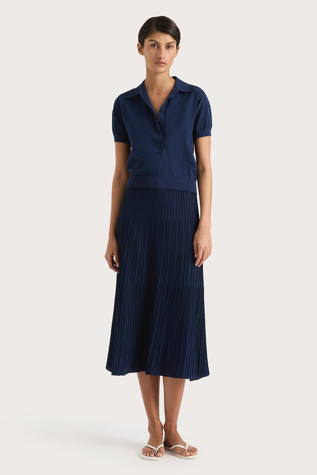 Sable Polo Shirt Navy - Final Sale