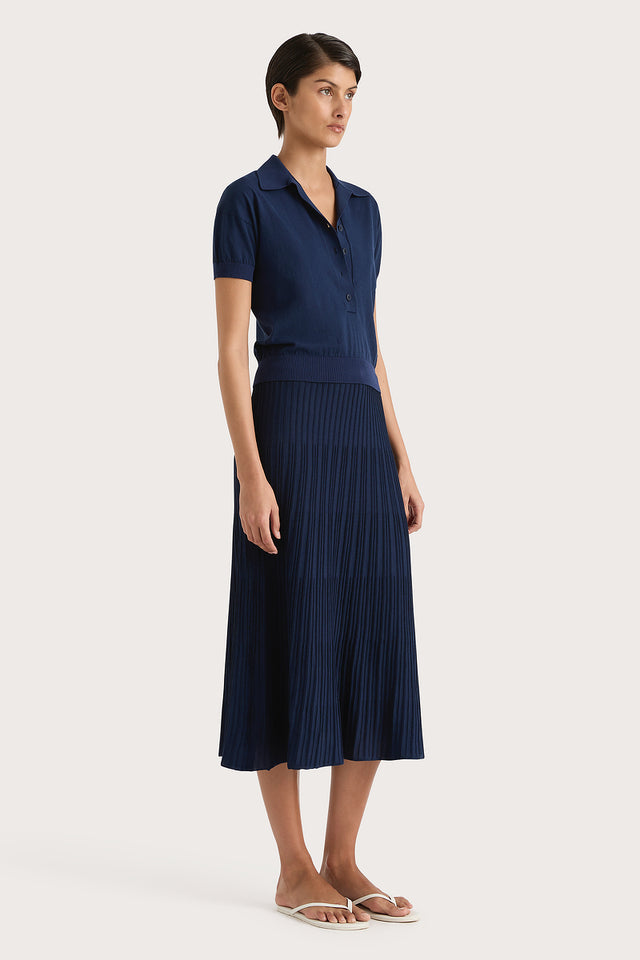 Sable Polo Shirt Navy - Final Sale