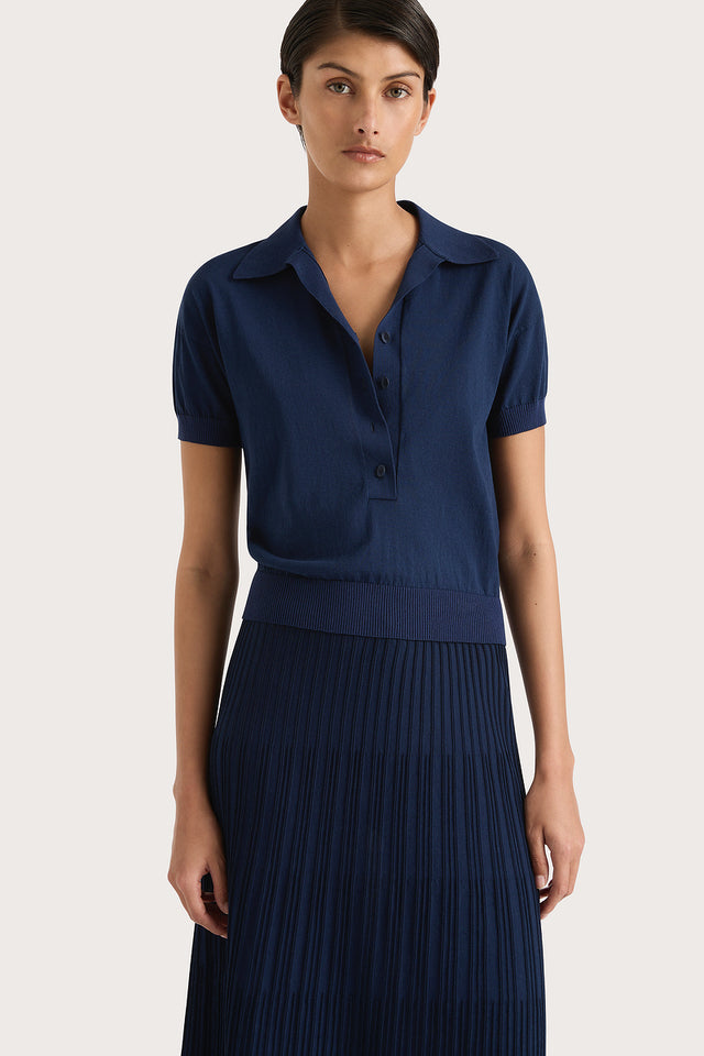 Sable Polo Shirt Navy - Final Sale