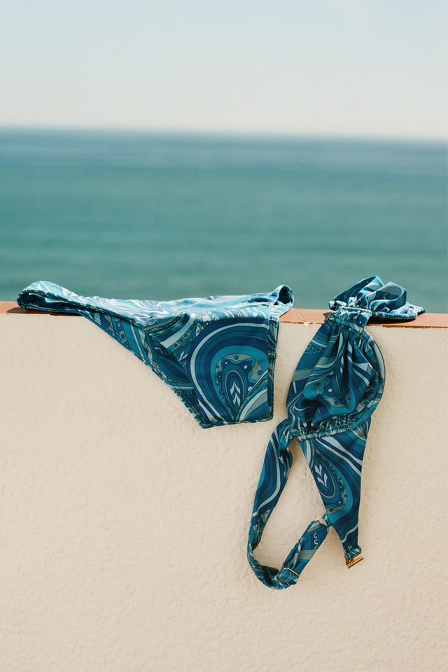 Sol Bikini Top Lagunera Paisley