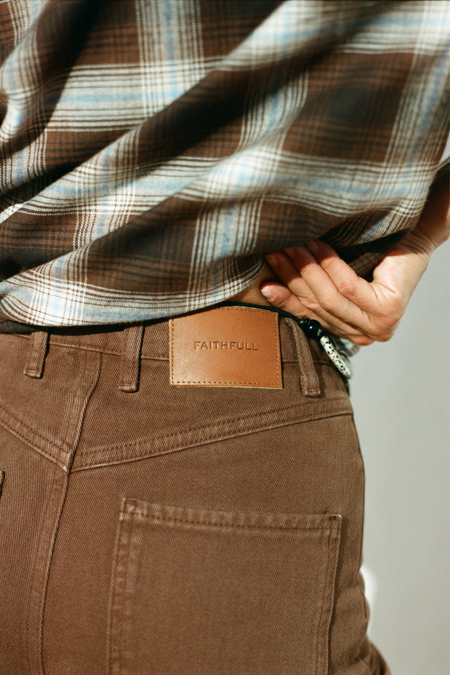 Malia Denim Pant Carob