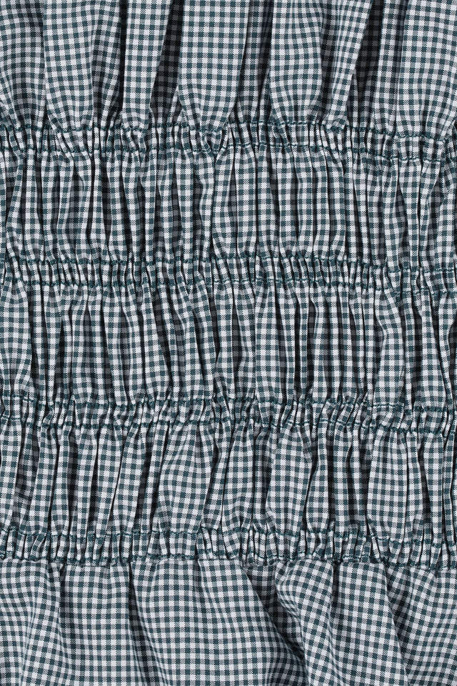 Janne Top Hanne Gingham Vintage Navy