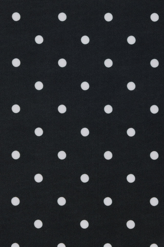 Jacie Mini Dress Lola Polka Dot Black Cream