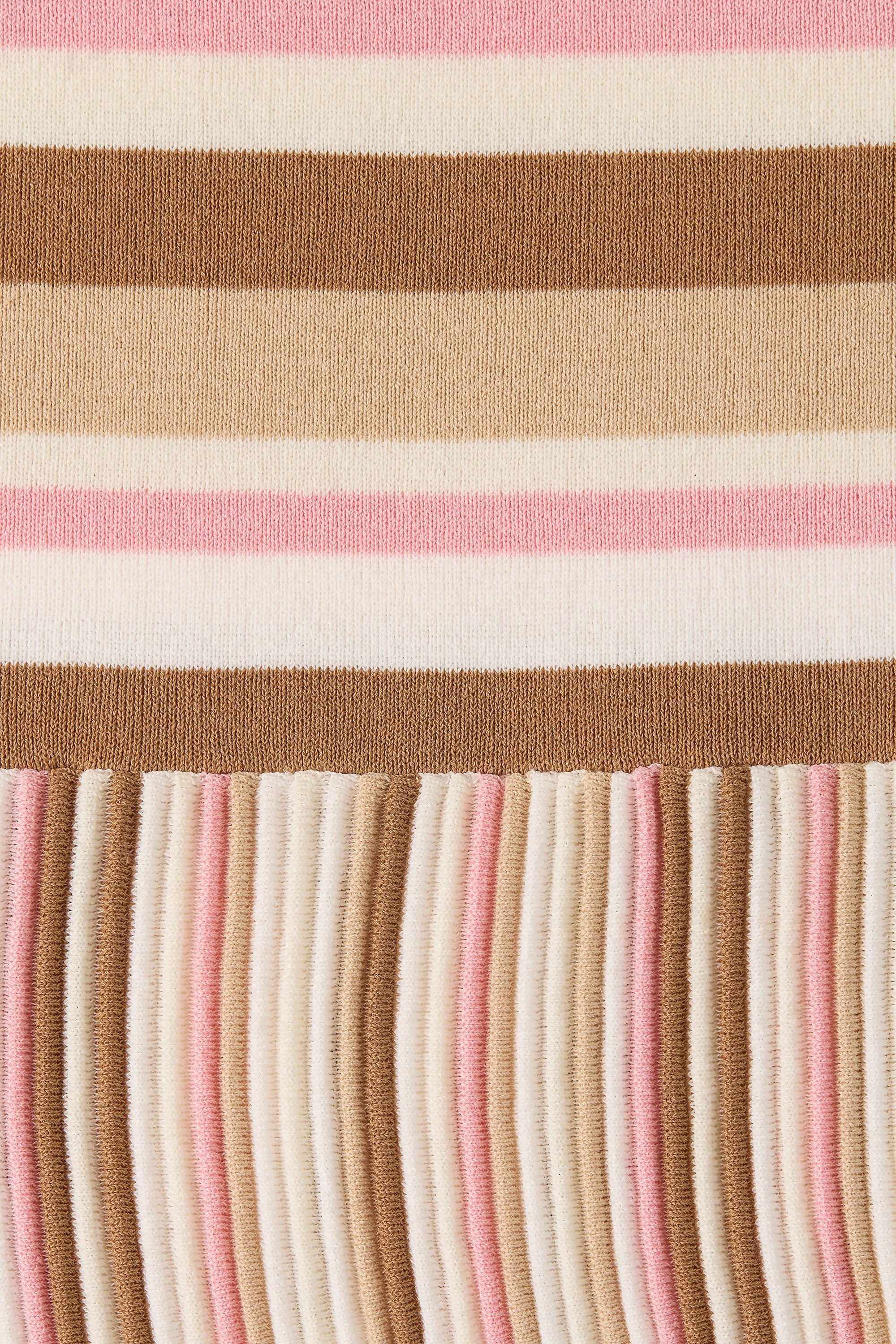 Citara Strapless Top Puce Sepia Stripe - Faithfull the Brand INT