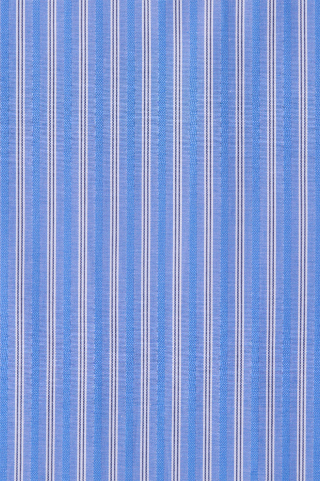 Izaro Top Joao Stripe Azulejo Blue
