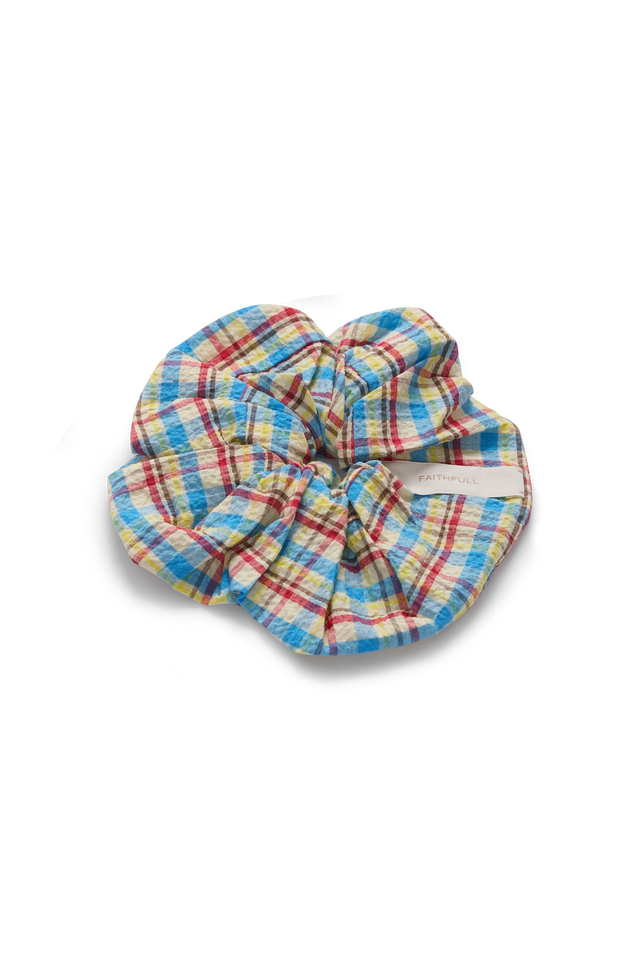 Hair Scrunchie Sofia Check