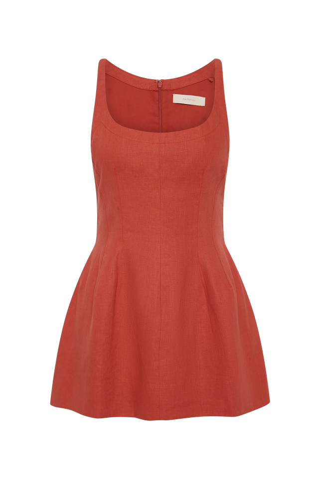 Syna Top Dusty Tomato